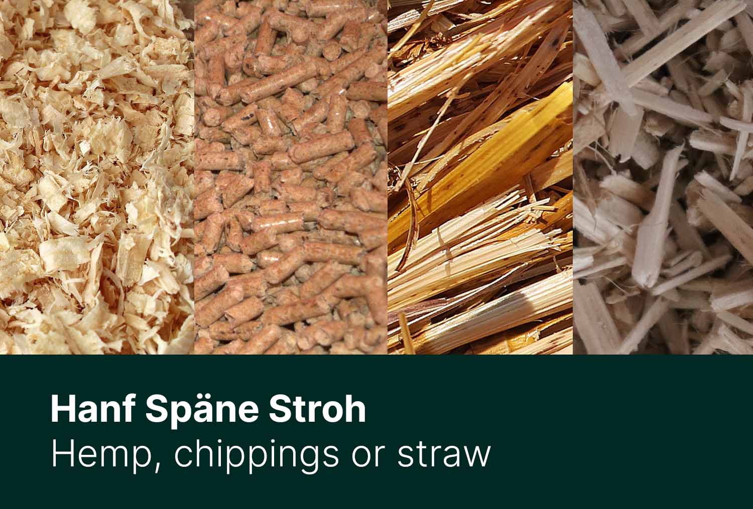 Hanf, Späne oder Stroh – Alternativen zur Einstreu