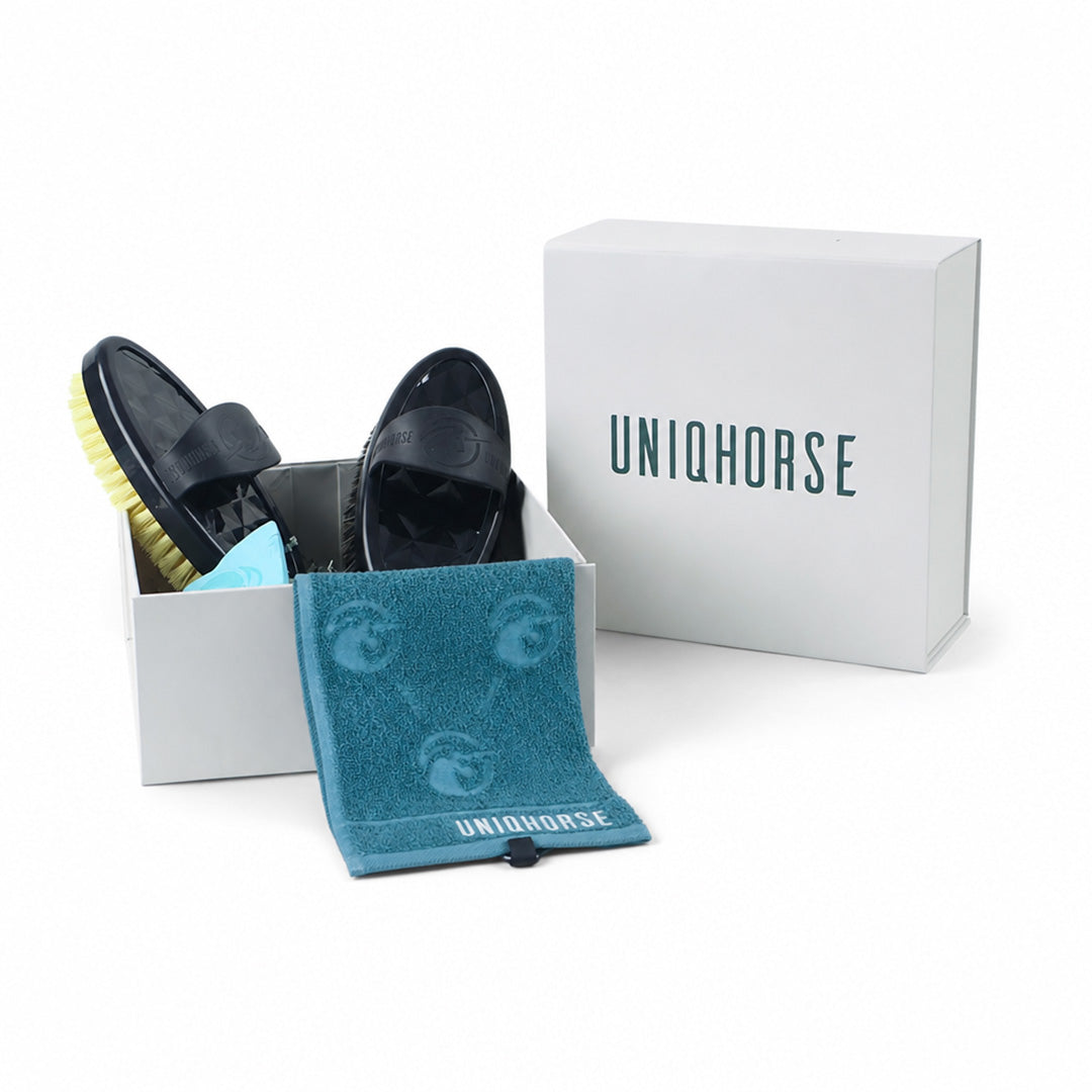 Coffret cadeau avec Brosse Carde et Brosse Dure