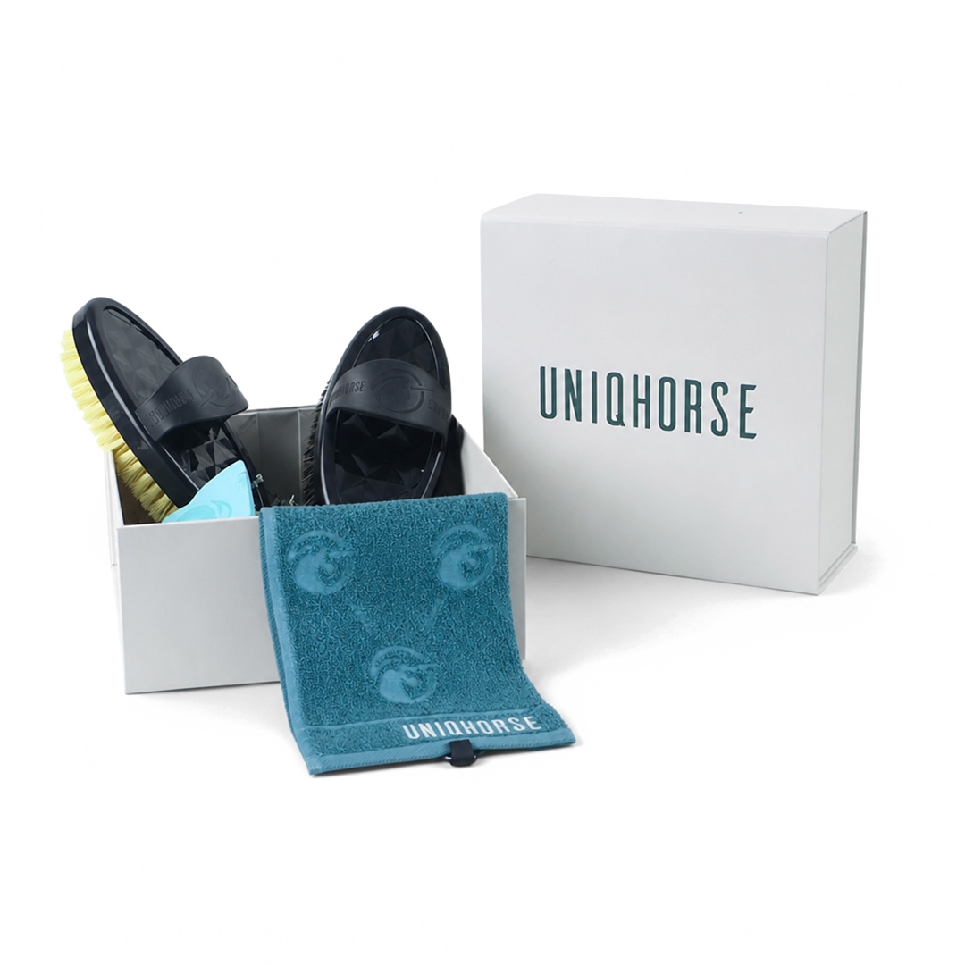 Coffret cadeau avec Brosse Carde et Brosse Dure