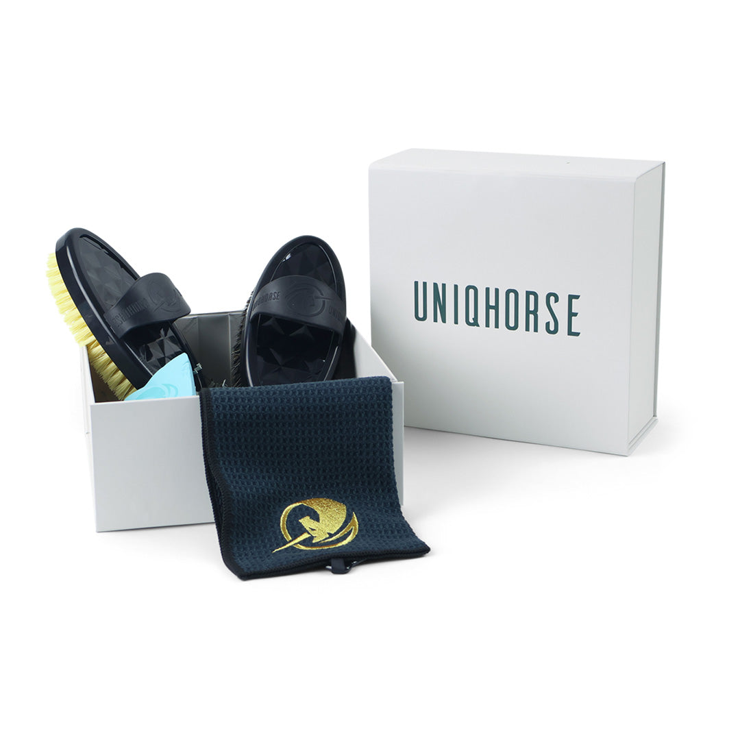 Coffret cadeau avec Brosse Carde et Brosse Dure