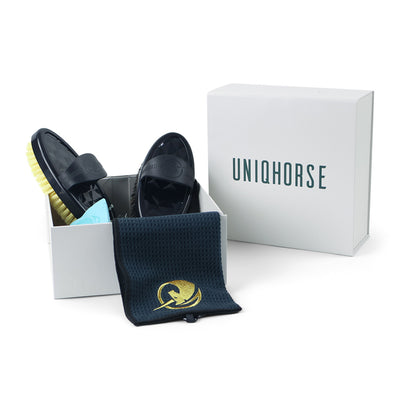 Coffret cadeau avec Brosse Carde et Brosse Dure