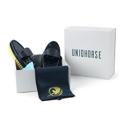 Coffret cadeau avec Brosse Carde et Brosse Dure